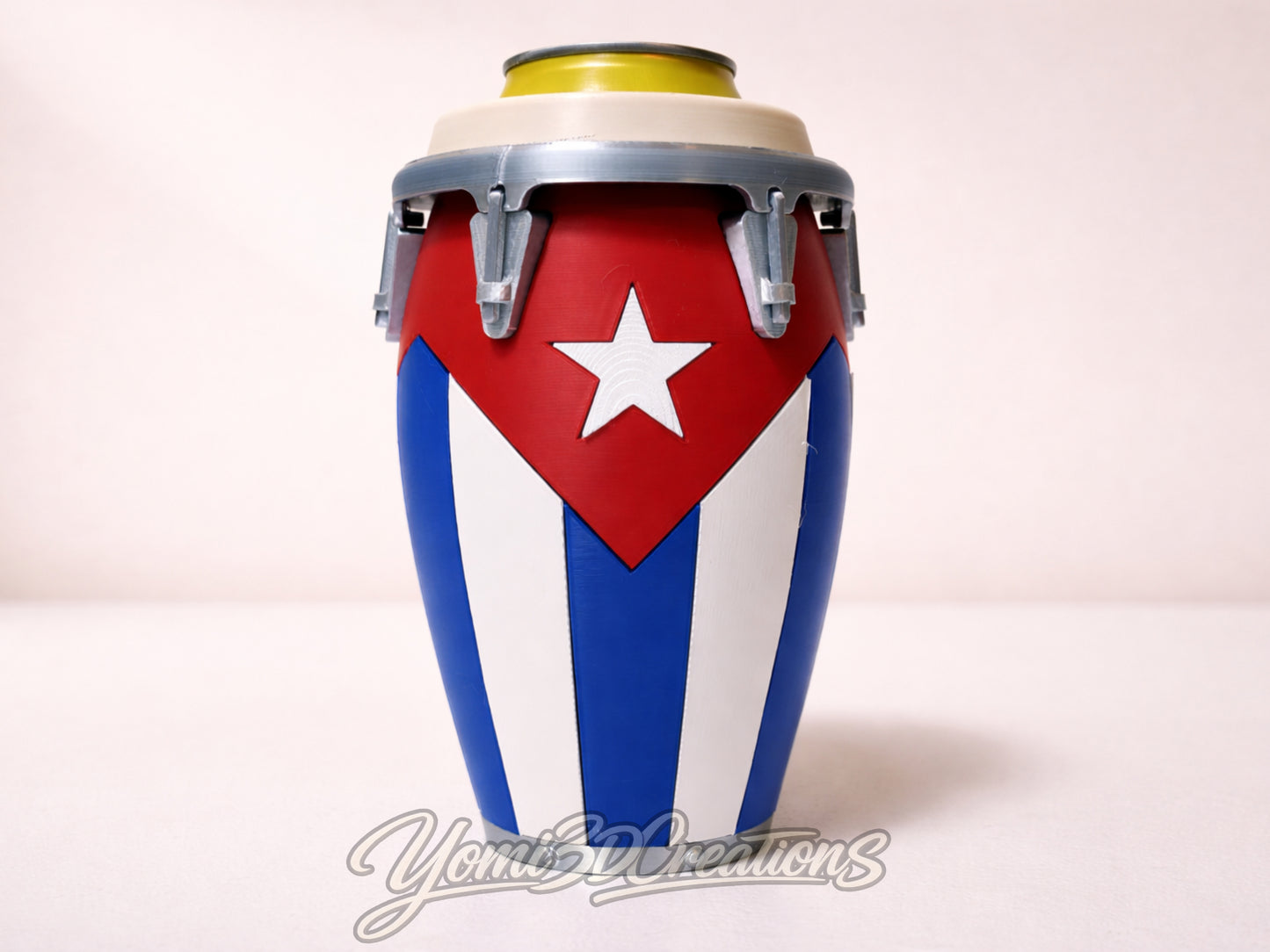 3D Printed Puerto Rican Conga Can Holder 12oz