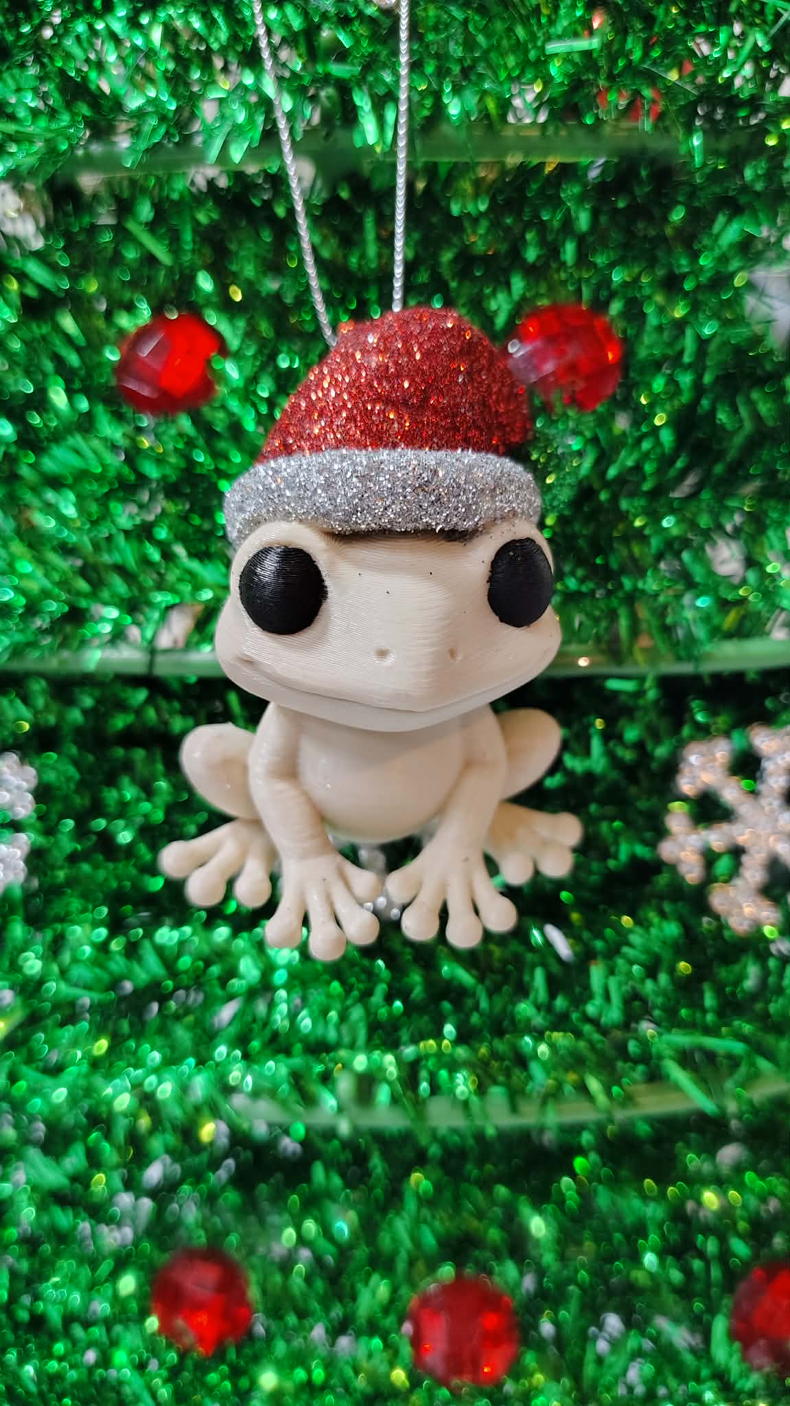 Coqui Santa Ornamento Navideño