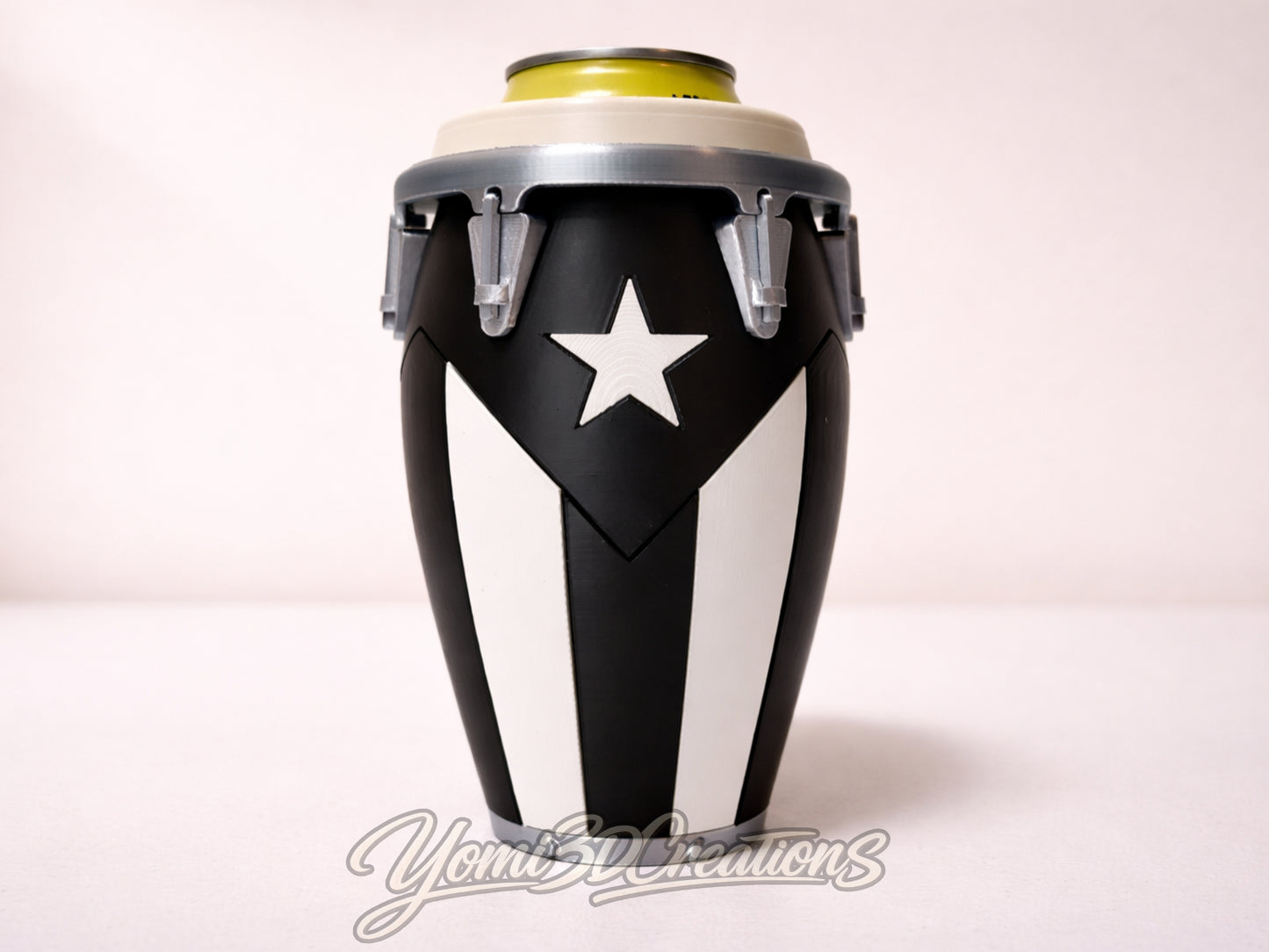 3D Printed Puerto Rican Conga Can Holder 12oz