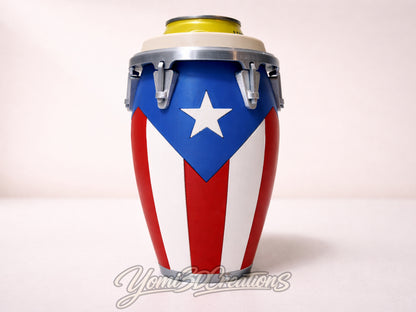 3D Printed Puerto Rican Conga Can Holder 12oz