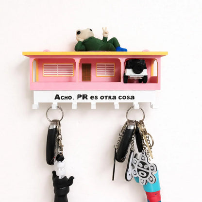 La Casita de Bad Bunny de Llavero