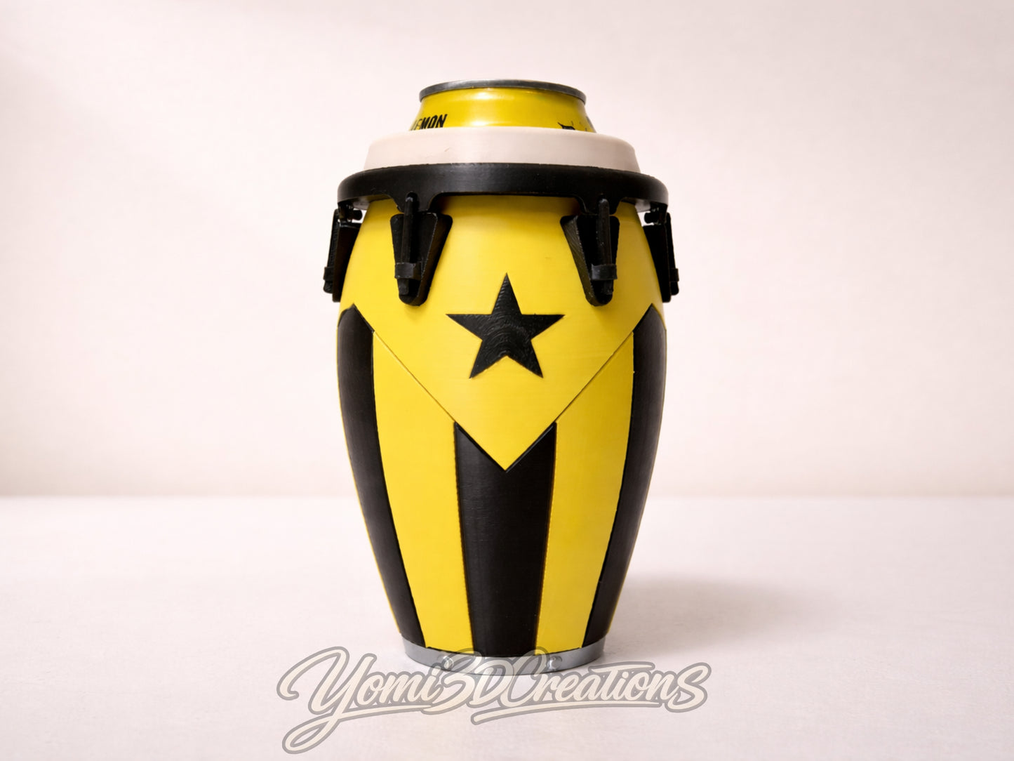 3D Printed Puerto Rican Conga Can Holder 12oz