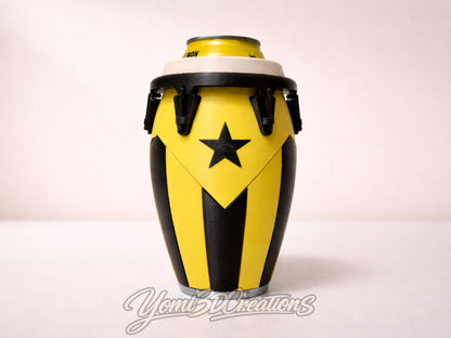 3D Printed Puerto Rican Conga Can Holder 12oz